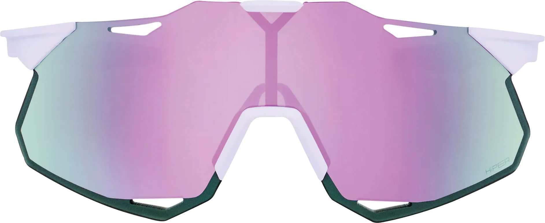 100% Hypercraft XS Cycling Sunglasses - Soft Tact Lavender