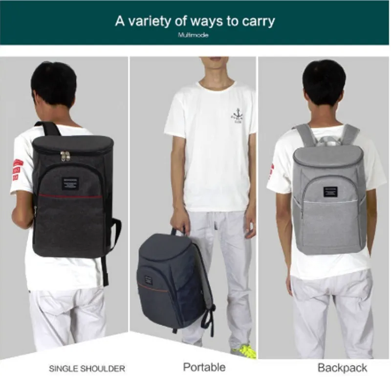 18L Thermal Backpack Storage Bag