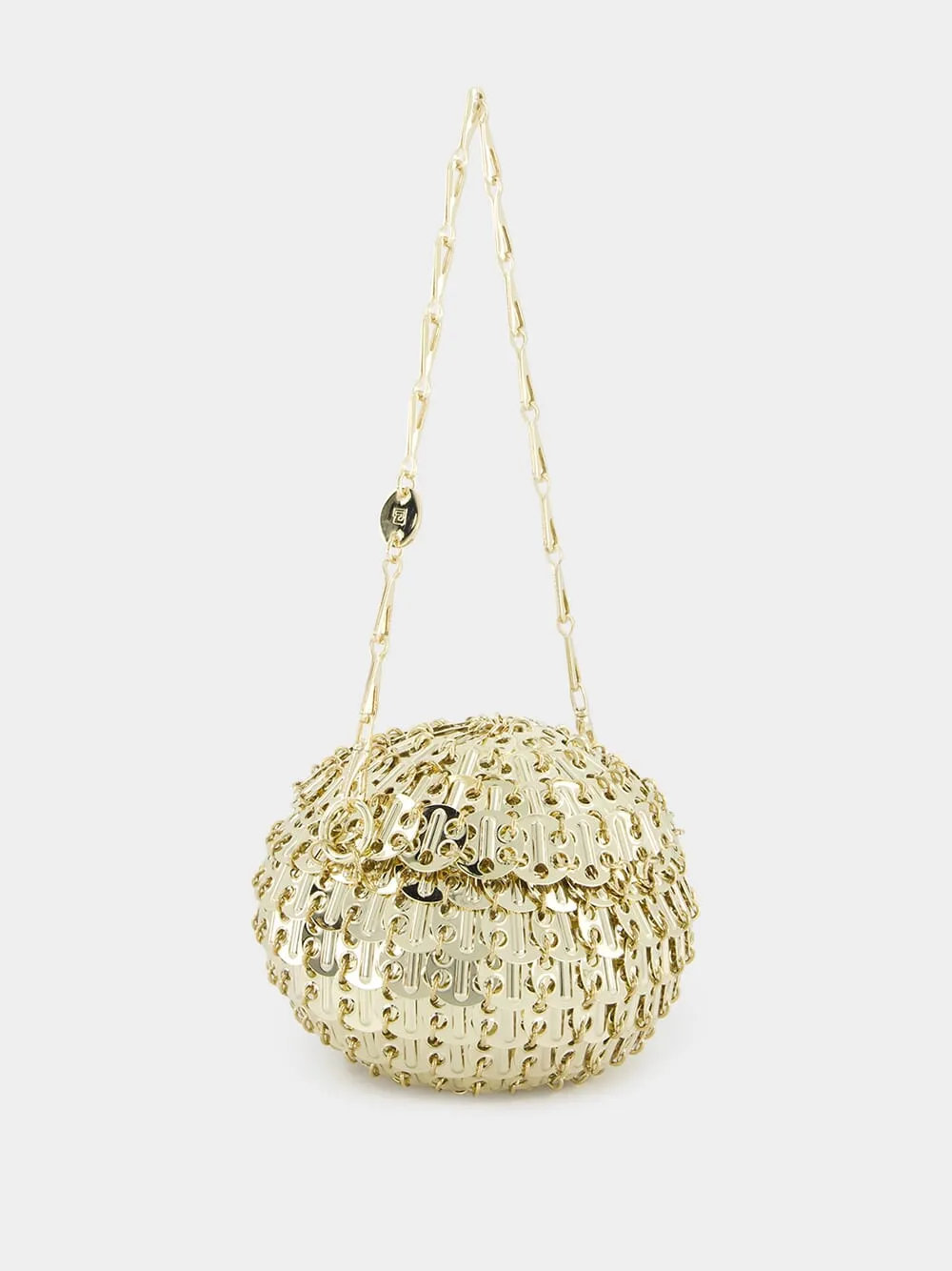 1969 Ball Chainmail Gold Clutch Bag