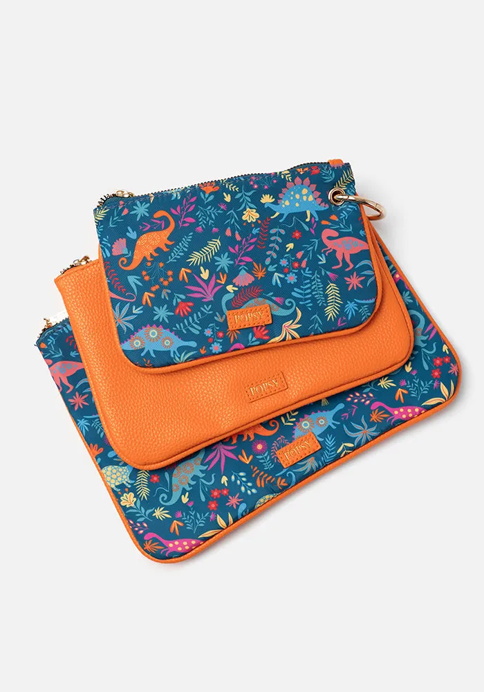 3 Piece Dinosaur Print Multi Use Bags