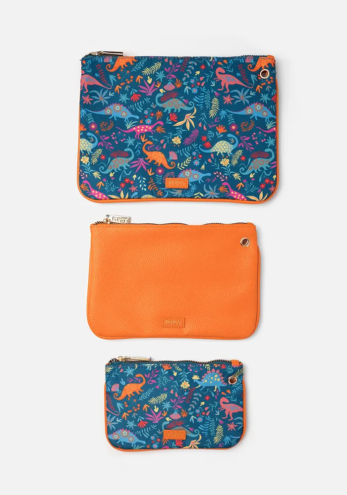 3 Piece Dinosaur Print Multi Use Bags