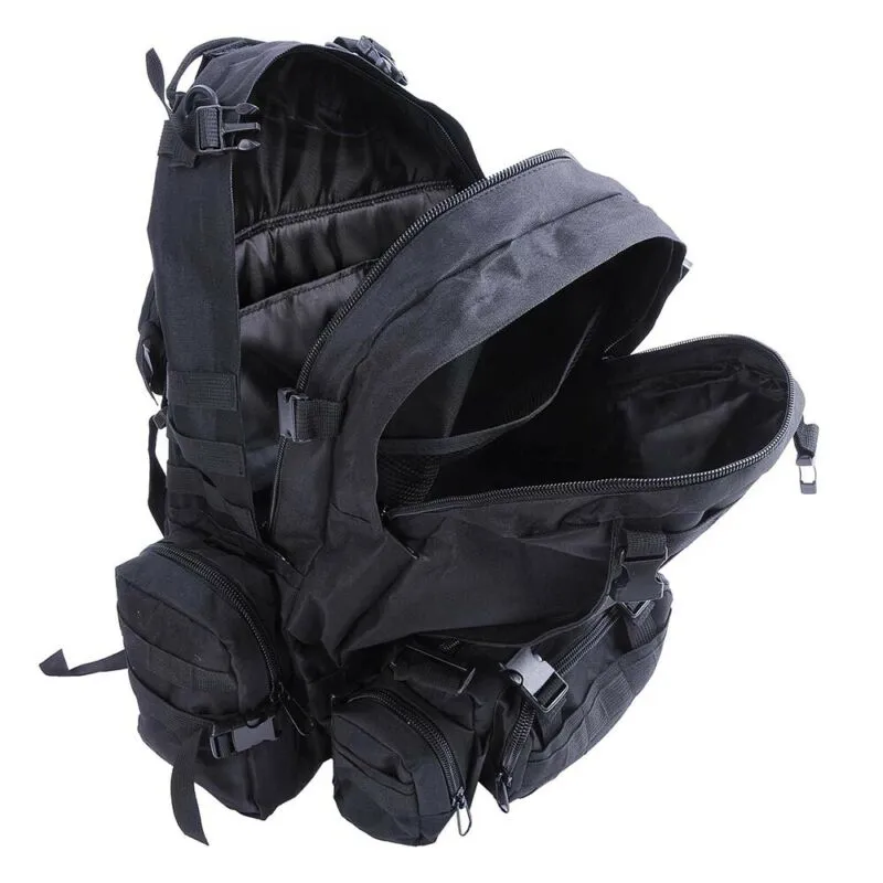 55L Molle Outdoor Military Tactical Bag Camping Hiking Trekking Backpack