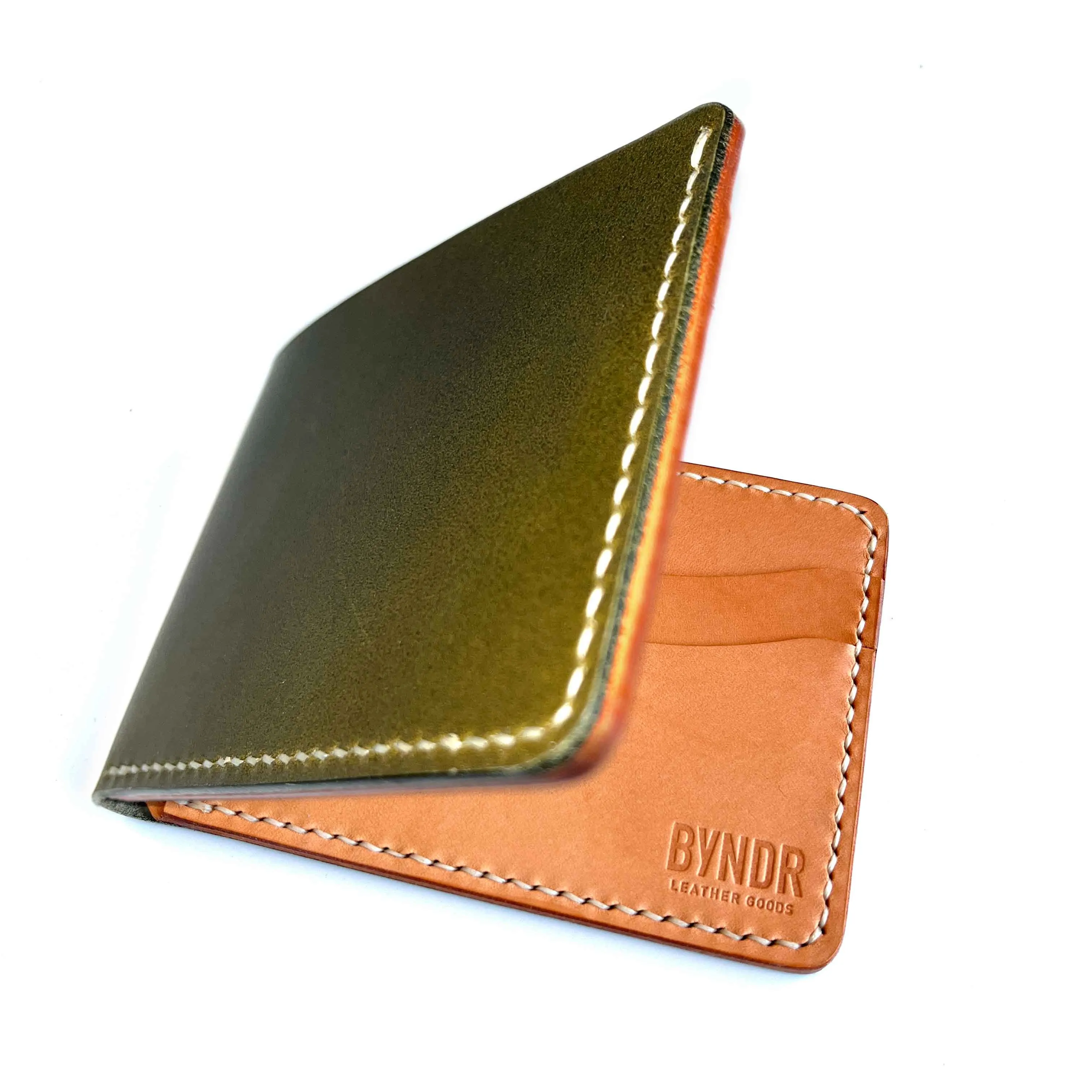 6-Pocket Billfold - Olive   Natural