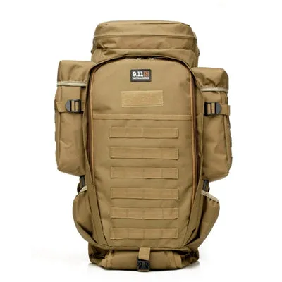 60L Military Molle Tactical Army Backpack with Waist Strap