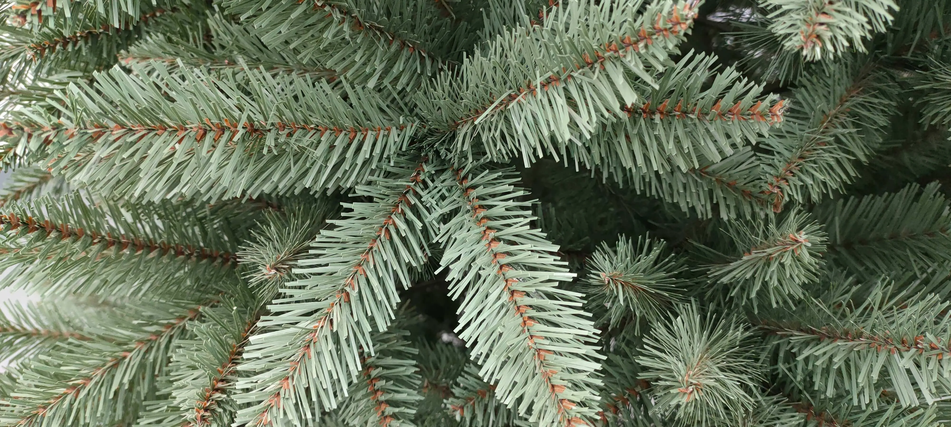 8' Tribeca Spruce Blue Artificial Christmas Tree Unlit