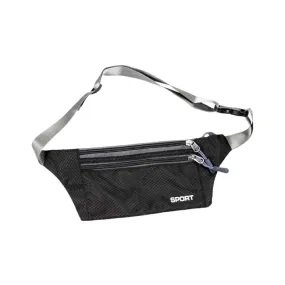 Adjustable Sport Waist Bag 3211 Black