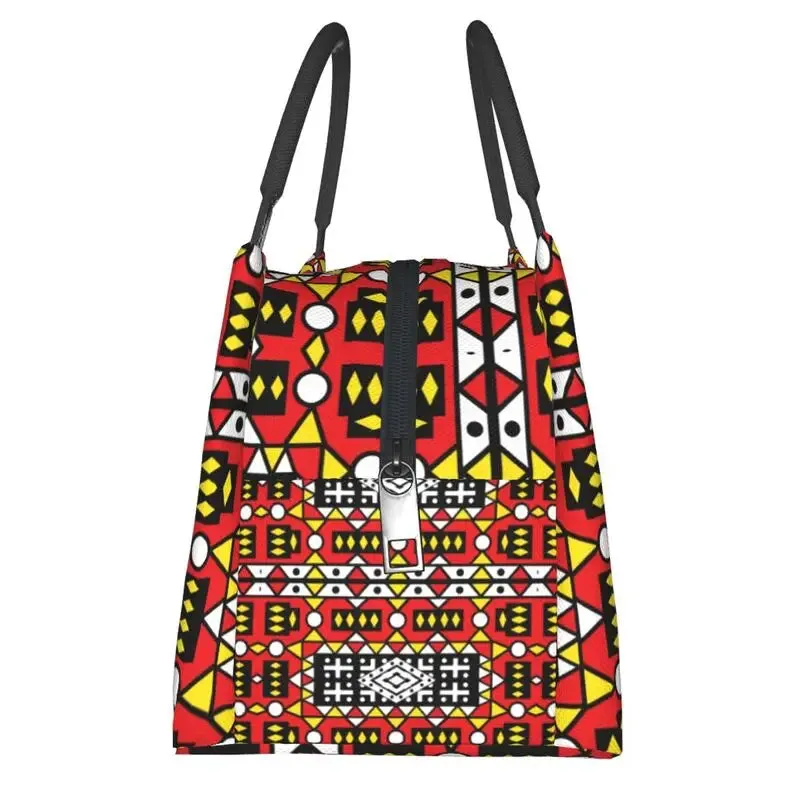 AfroFashion African Pattern Design Cooler Thermal Picnic bag