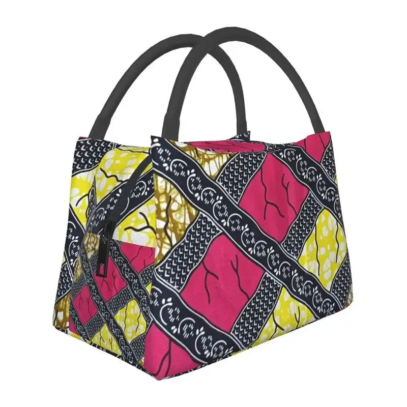 AfroFashion African Pattern Design Cooler Thermal Picnic bag