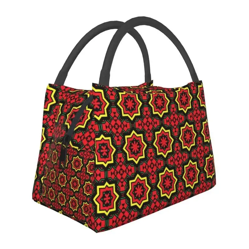 AfroFashion African Pattern Design Cooler Thermal Picnic bag