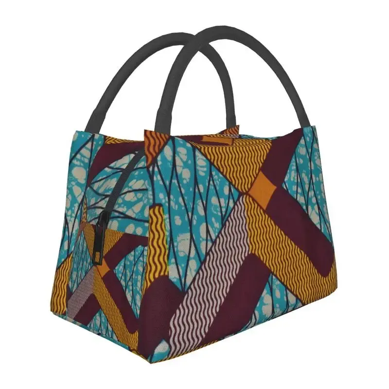 AfroFashion African Pattern Design Cooler Thermal Picnic bag