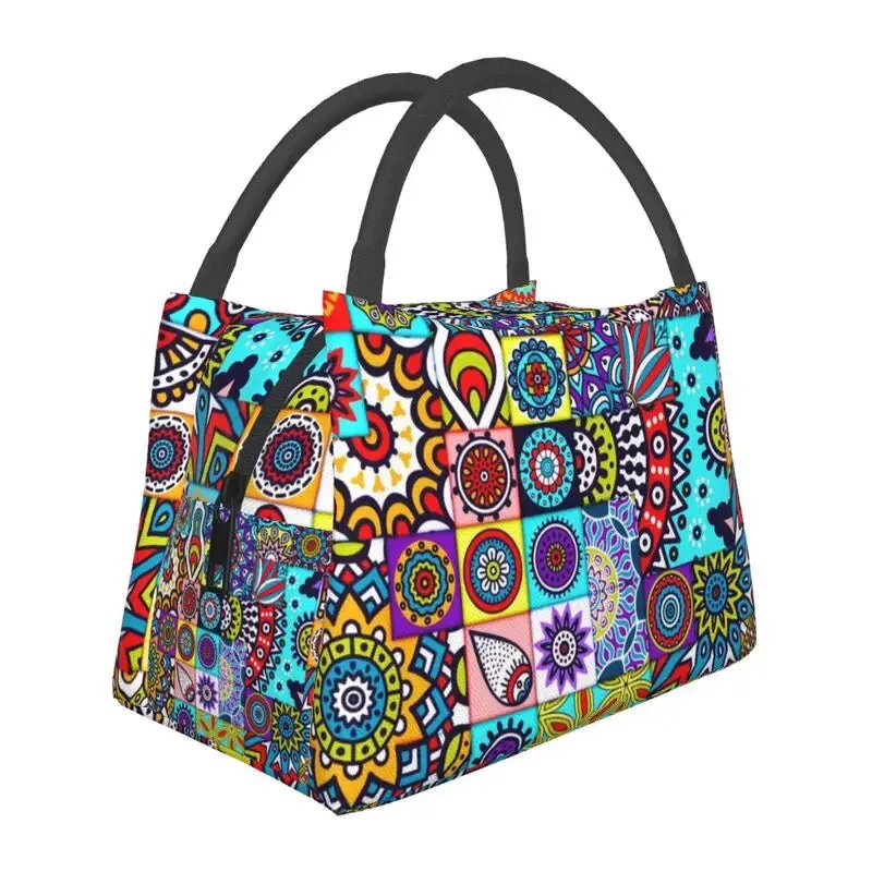 AfroFashion African Pattern Design Cooler Thermal Picnic bag