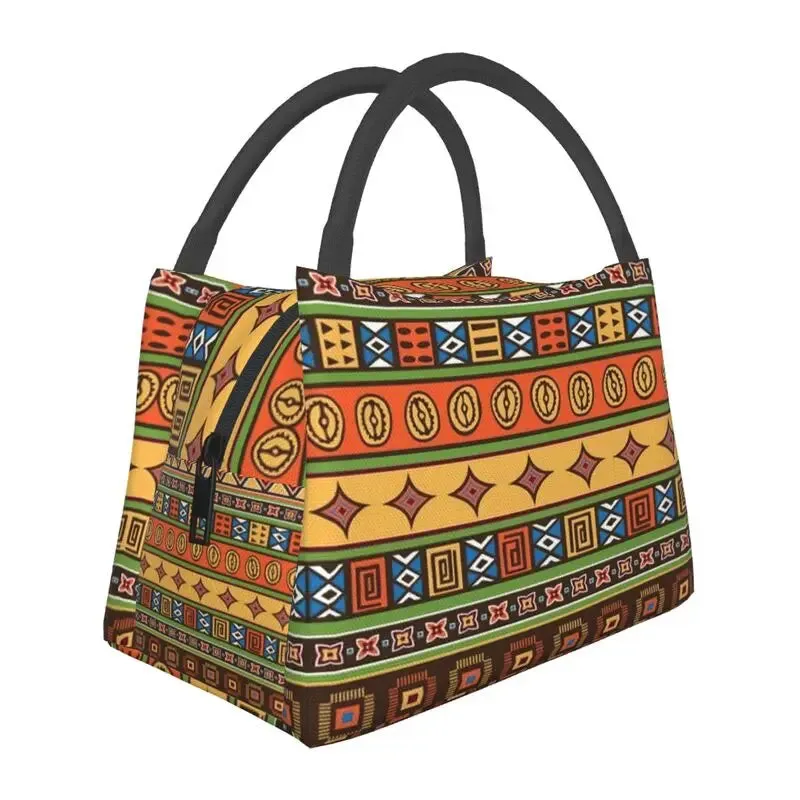 AfroFashion African Pattern Design Cooler Thermal Picnic bag