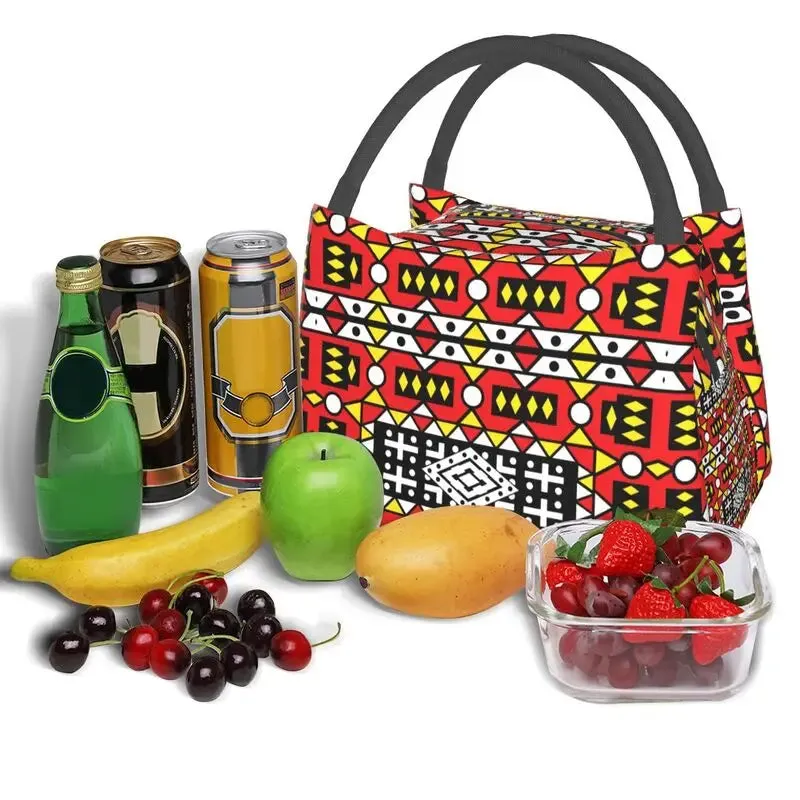 AfroFashion African Pattern Design Cooler Thermal Picnic bag