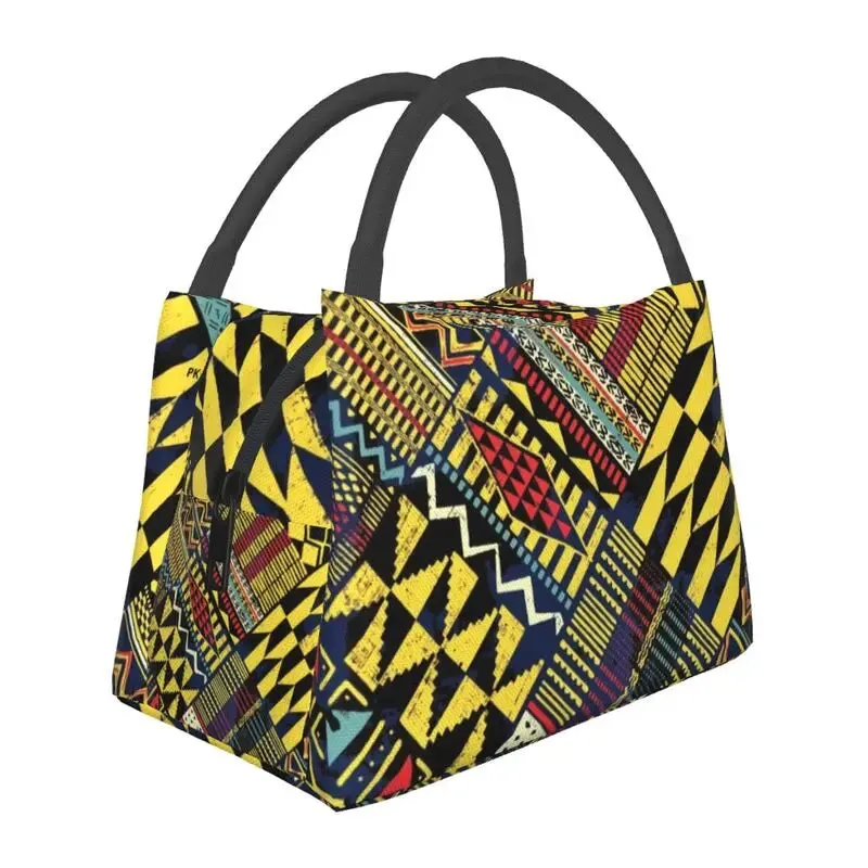 AfroFashion African Pattern Design Cooler Thermal Picnic bag