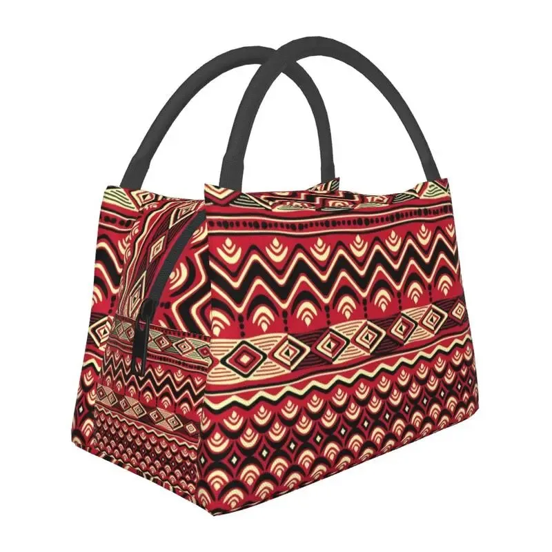 AfroFashion African Pattern Design Cooler Thermal Picnic bag