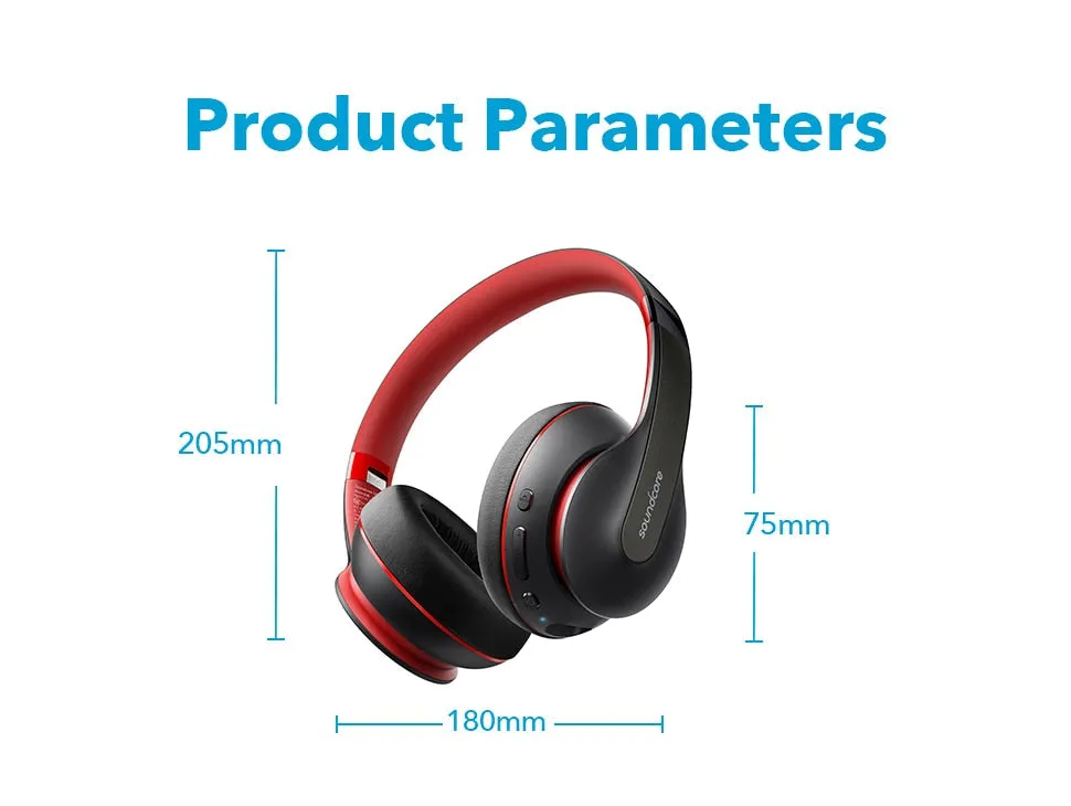 Anker Soundcore Life Q10 Wireless Bluetooth Foldable Hi-Res Certified Sound Headphones