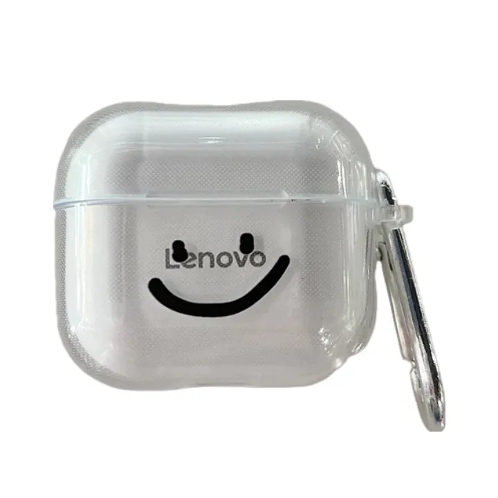 Anymob Earphone Case Big Smile For Lenovo LP12 TWS Headphone Case Protective Charging Box