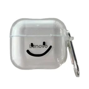 Anymob Earphone Case Big Smile For Lenovo LP12 TWS Headphone Case Protective Charging Box