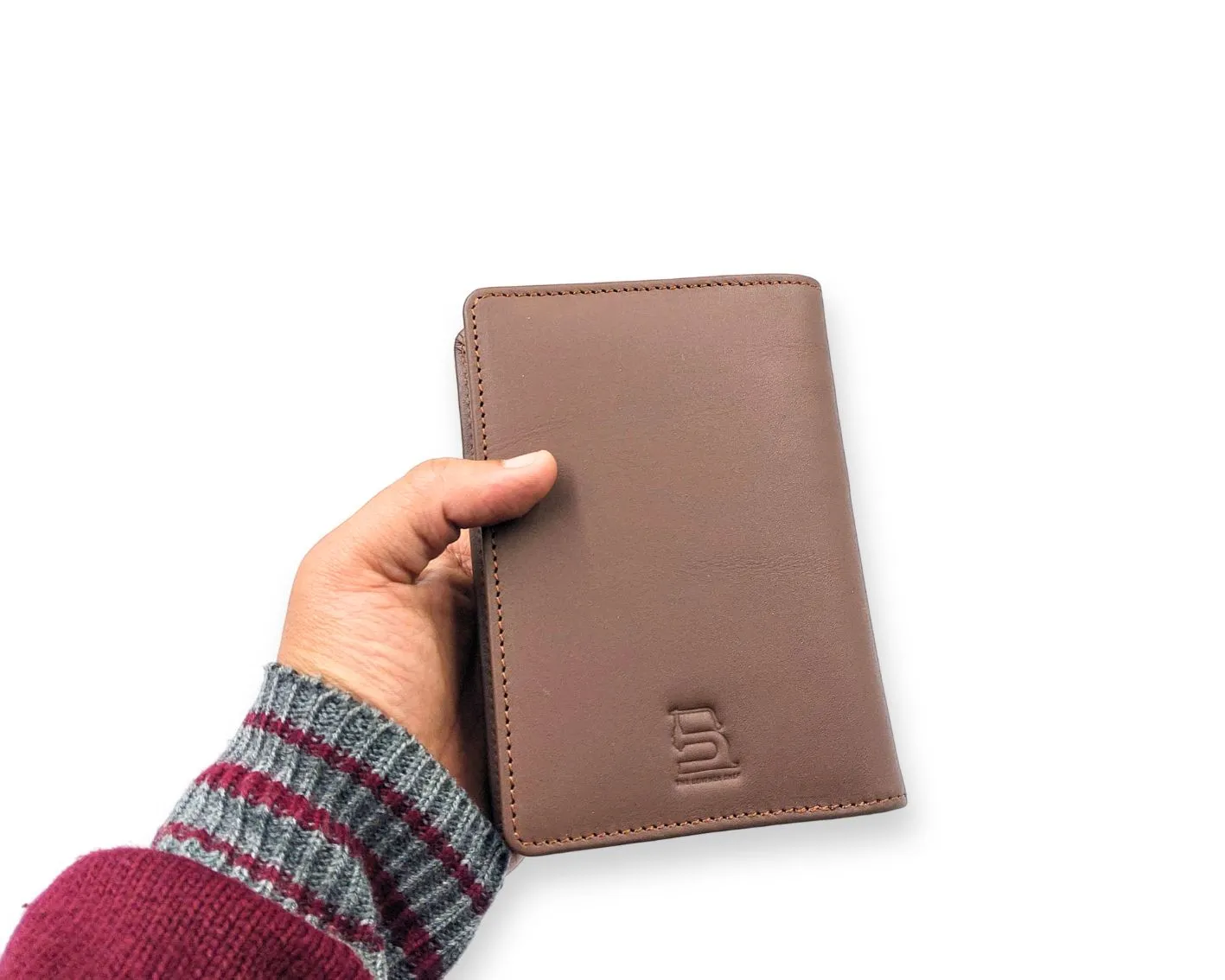 Ashoka Elite Passport Wallet - Tan