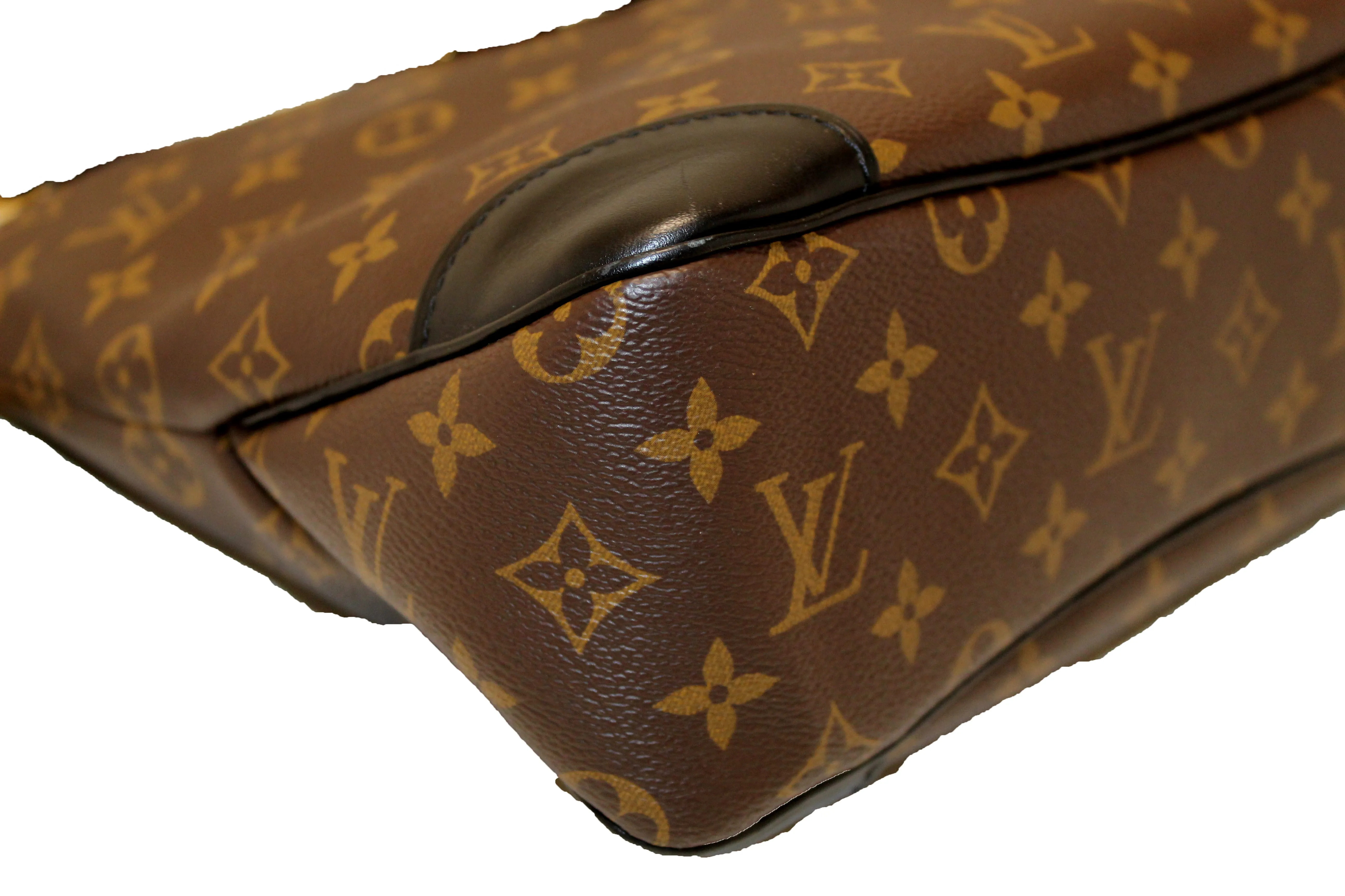 Authentic Louis Vuitton Classic Monogram Odeon MM Messenger Bag