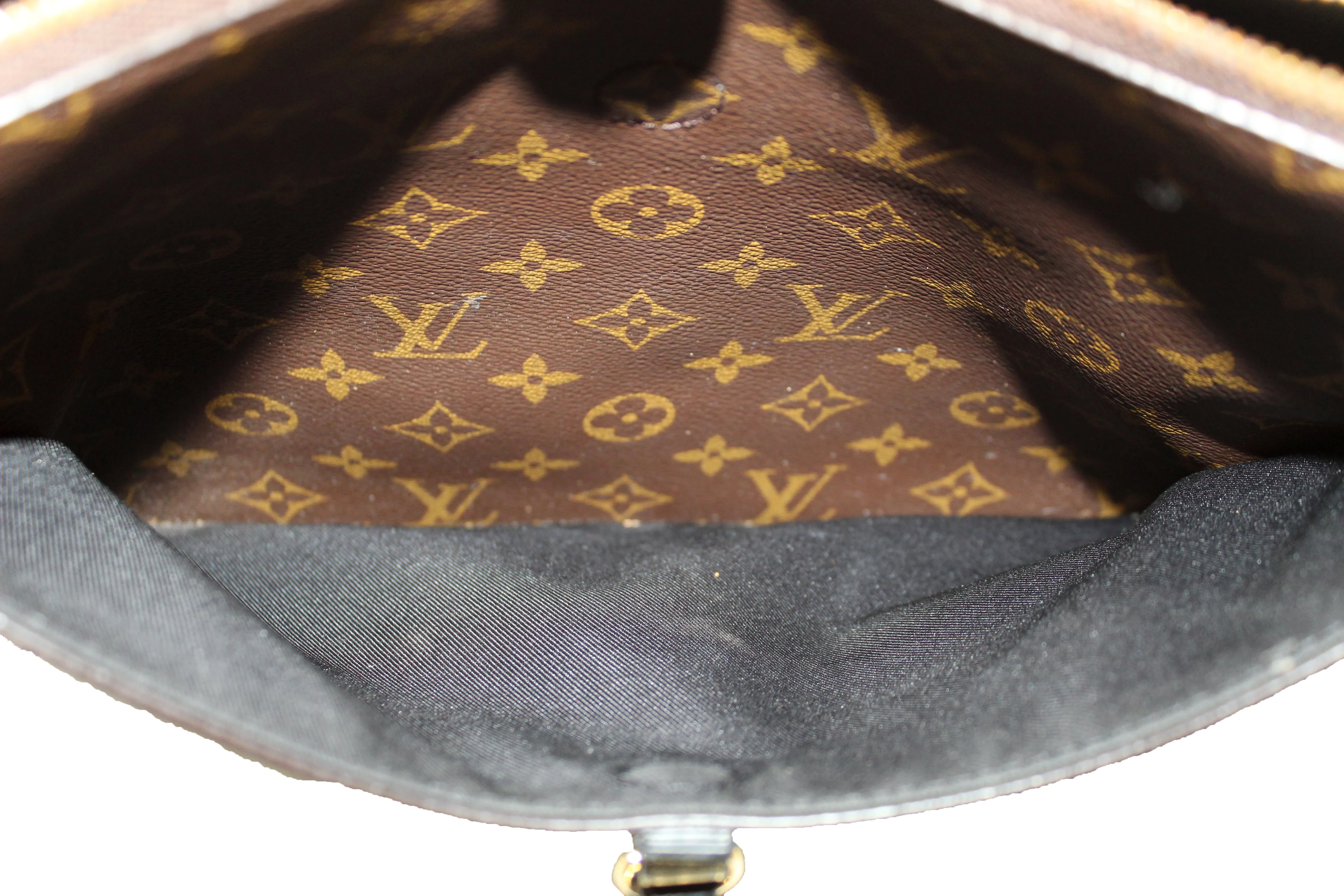 Authentic Louis Vuitton Classic Monogram Odeon MM Messenger Bag