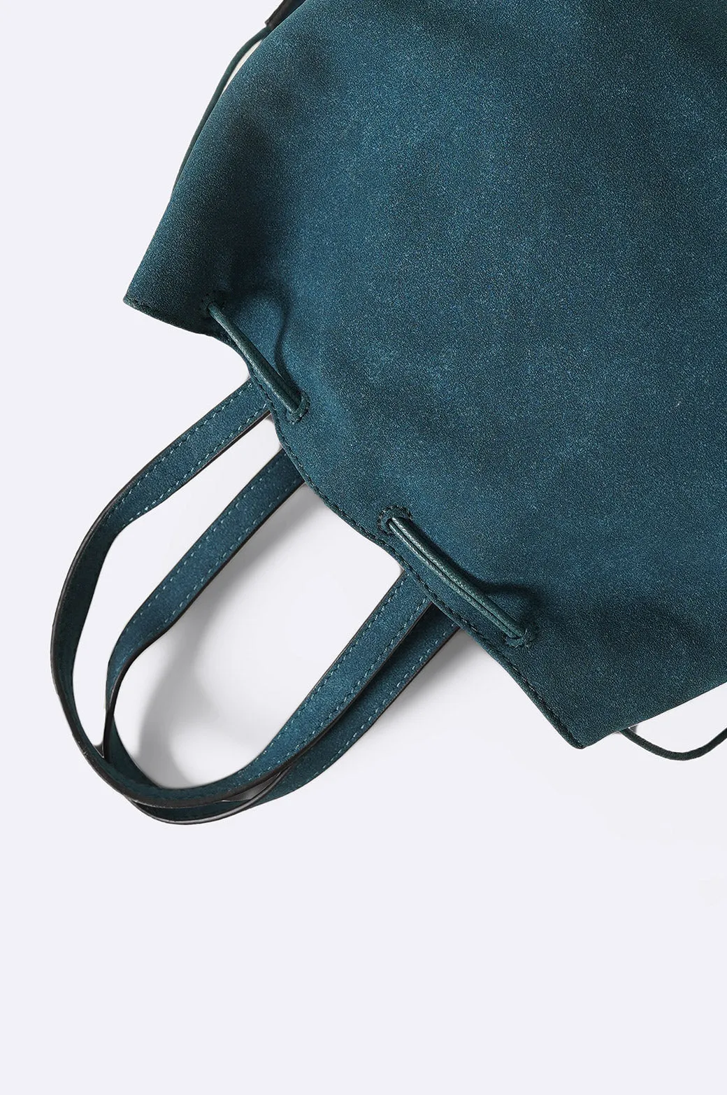 BagSaga Blue Slouchy Bucket Bag