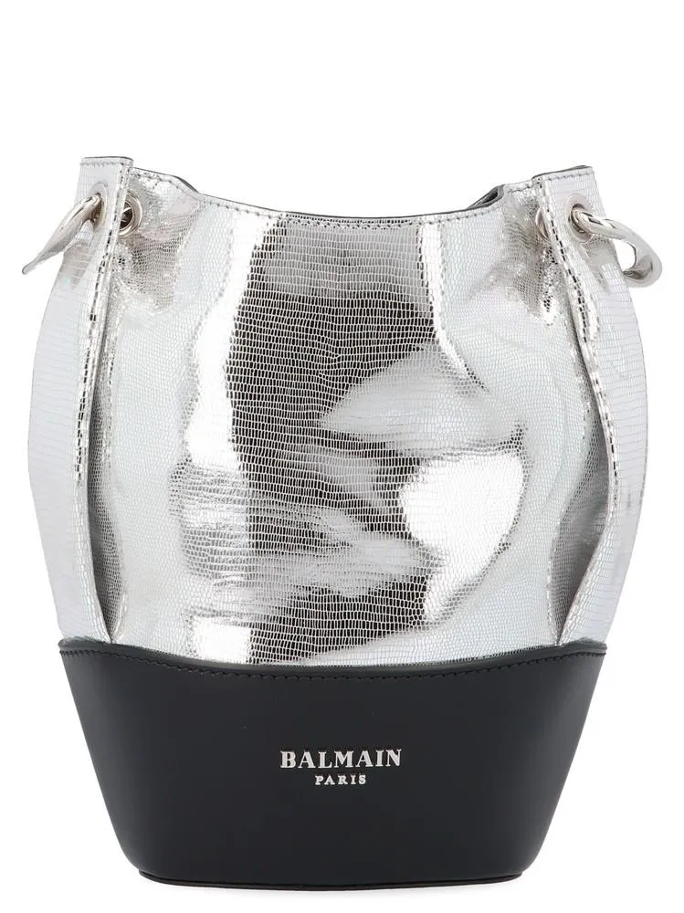 Balmain Polygon Bucket Bag