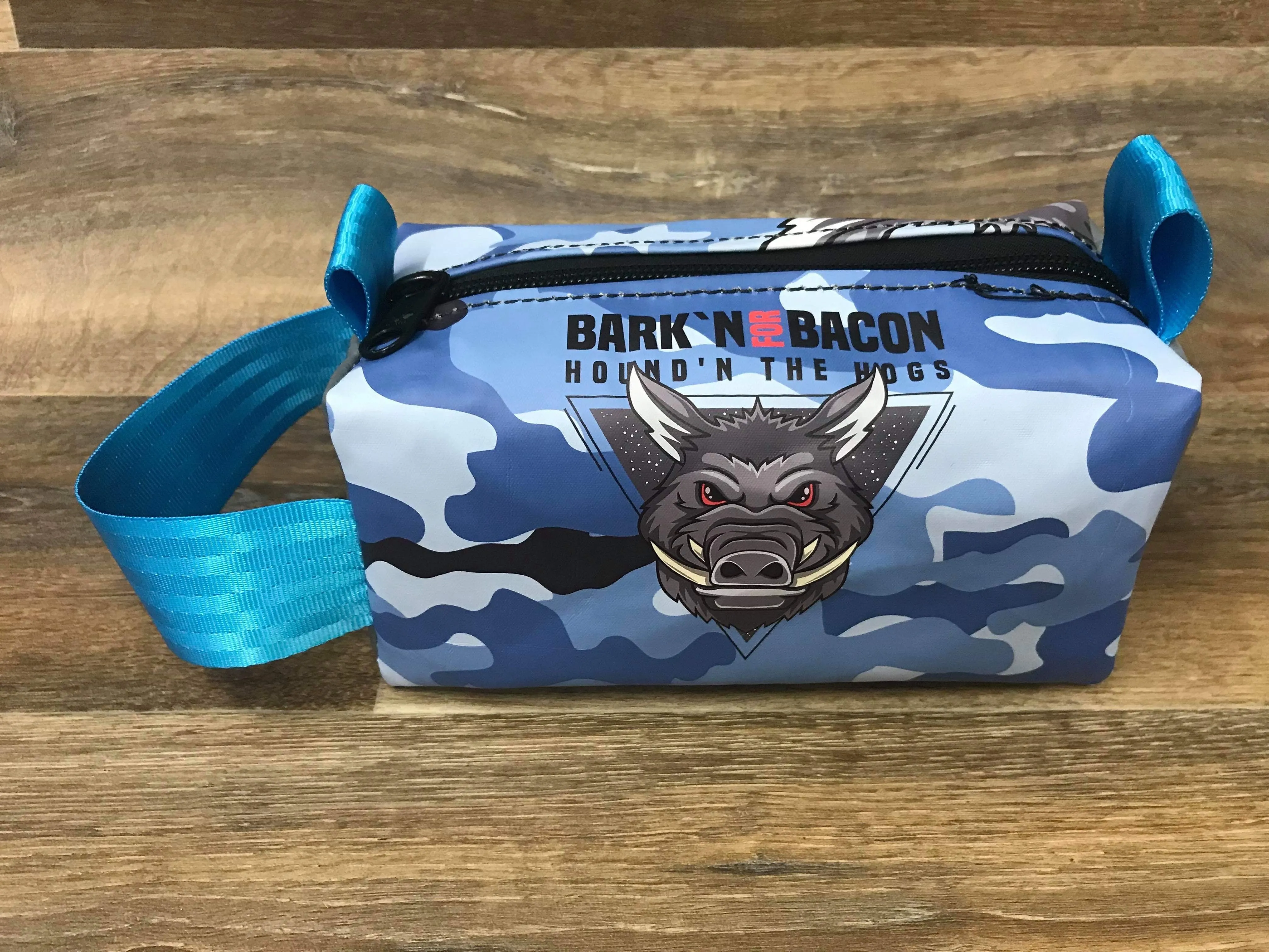 Bark'n For Bacon Camo Toiletry Bag