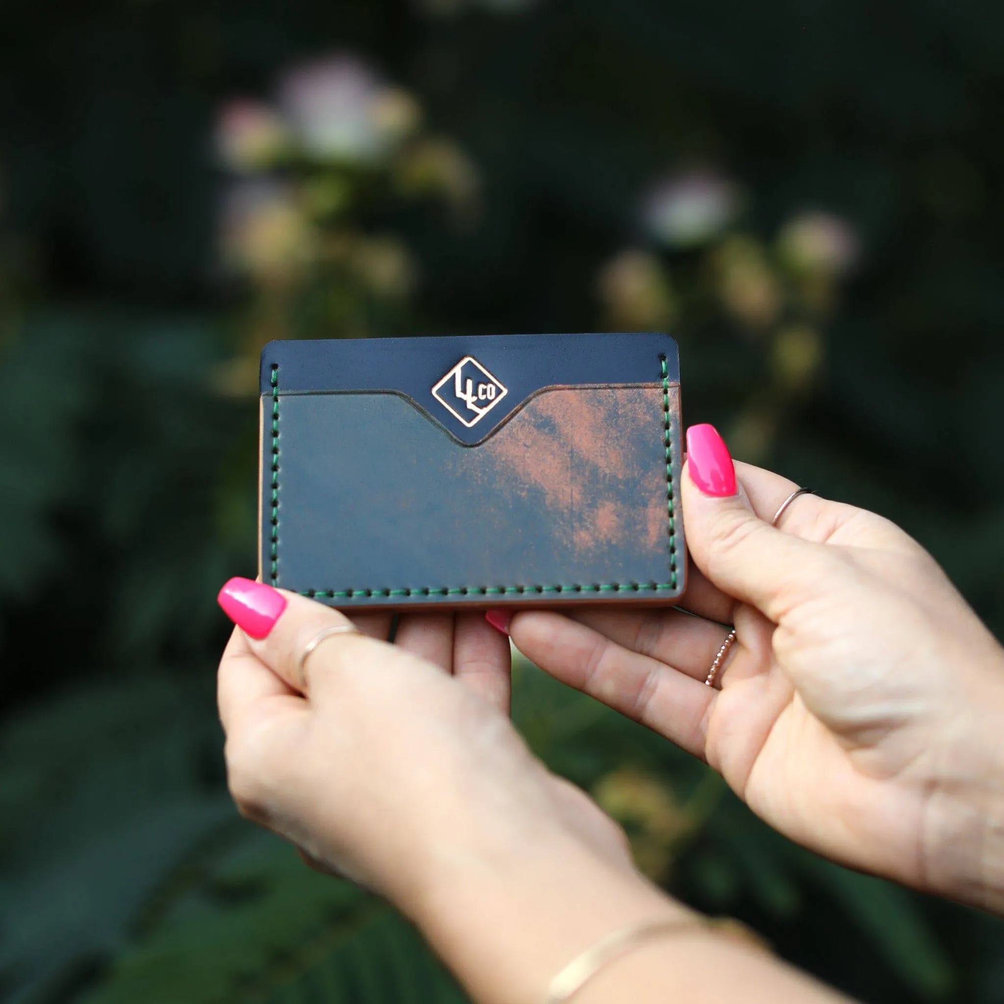 Bespoke Wallet - Dark Forest and Black