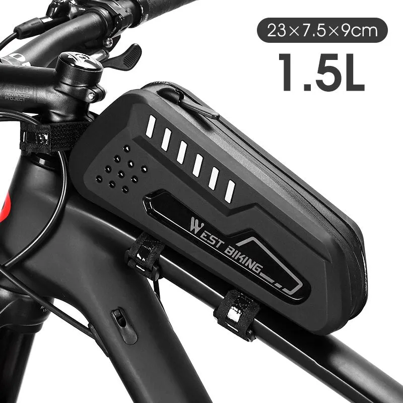 Bicycle Bag Waterproof Cycling Top Tube Front Frame Bag Environmentally Friendly Material MTB Road Bike Accessories