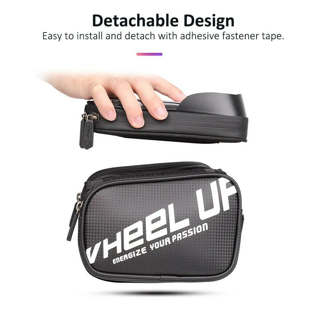 Bike Phone Front Frame Bag Top Tube Bike Bag Bicycle Handlebar Bag Cell Phone Holder Mount Bag Cycling Bag