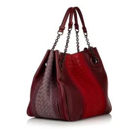 Bottega Veneta Intrecciato Leather Tote Bag (SHG-yULFZB)