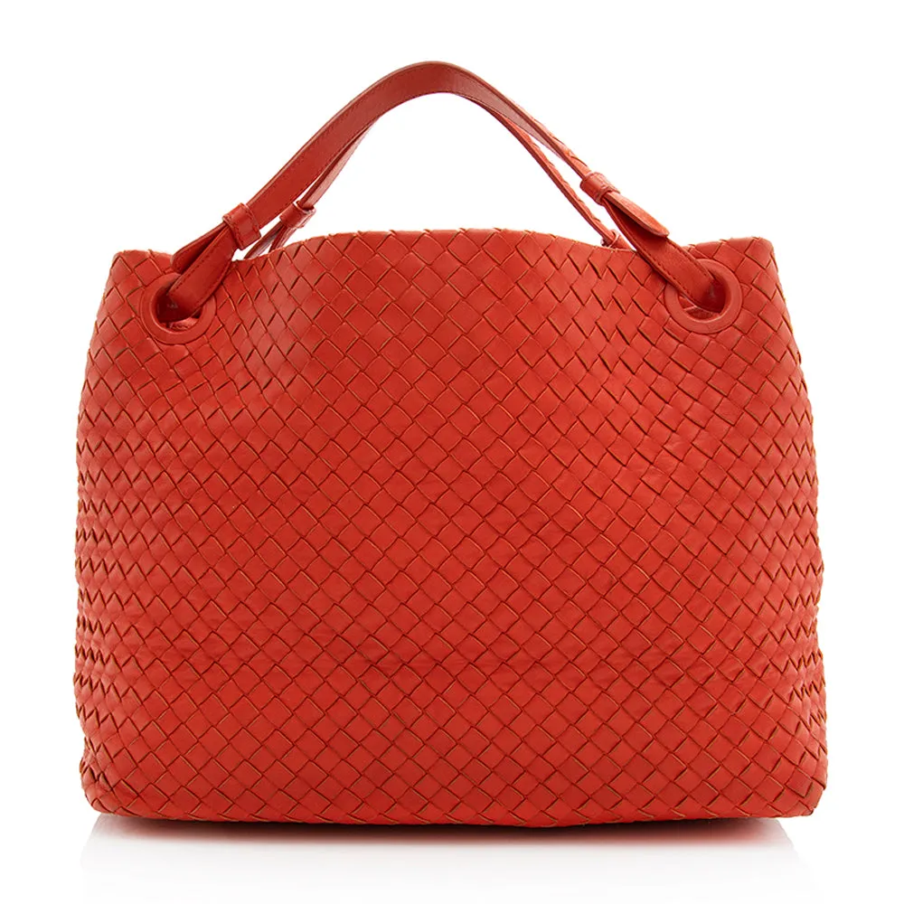 Bottega Veneta Intrecciato Nappa Garda Tote (SHF-20095)