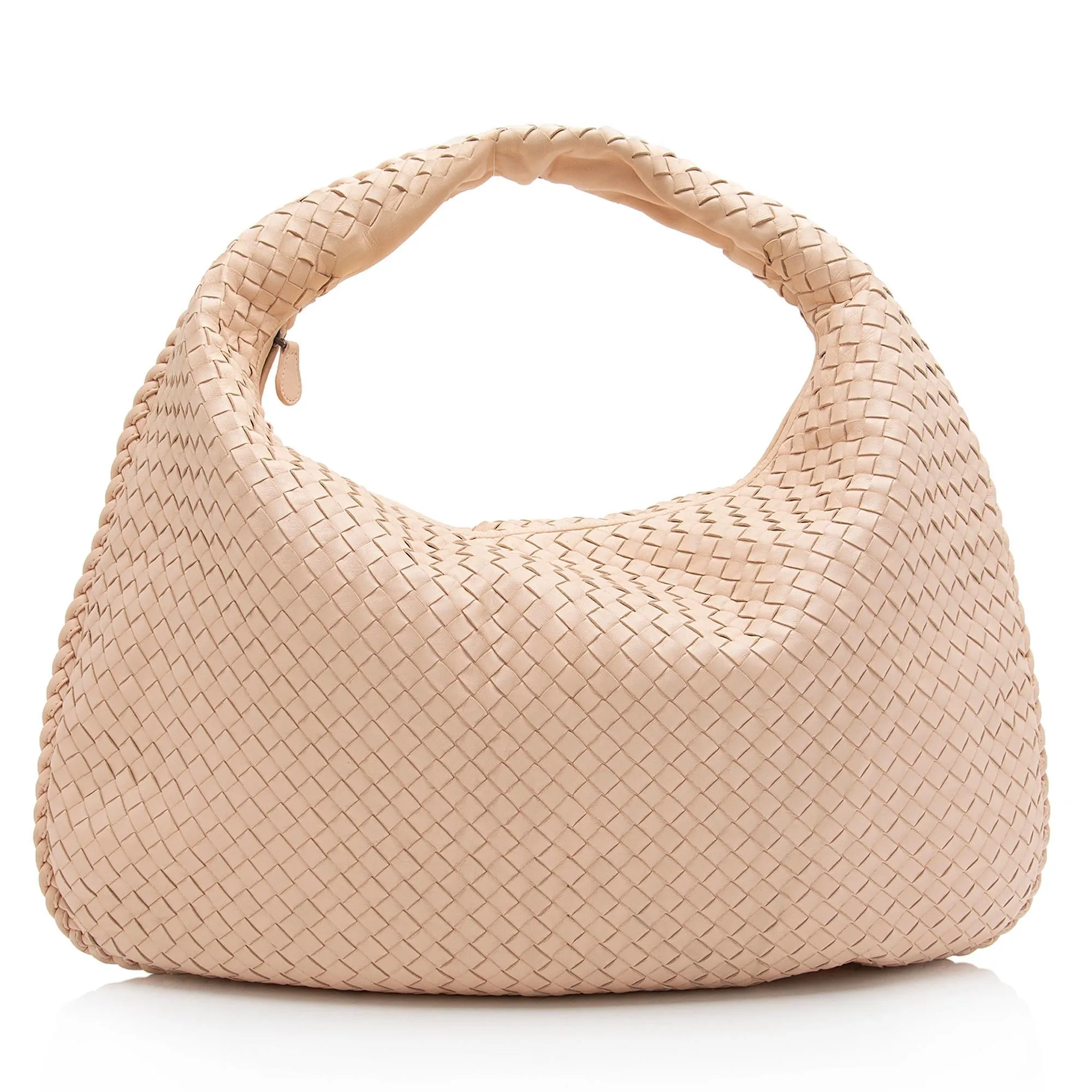 Bottega Veneta Intrecciato Nappa Leather Maxi Hobo (SHF-23689)