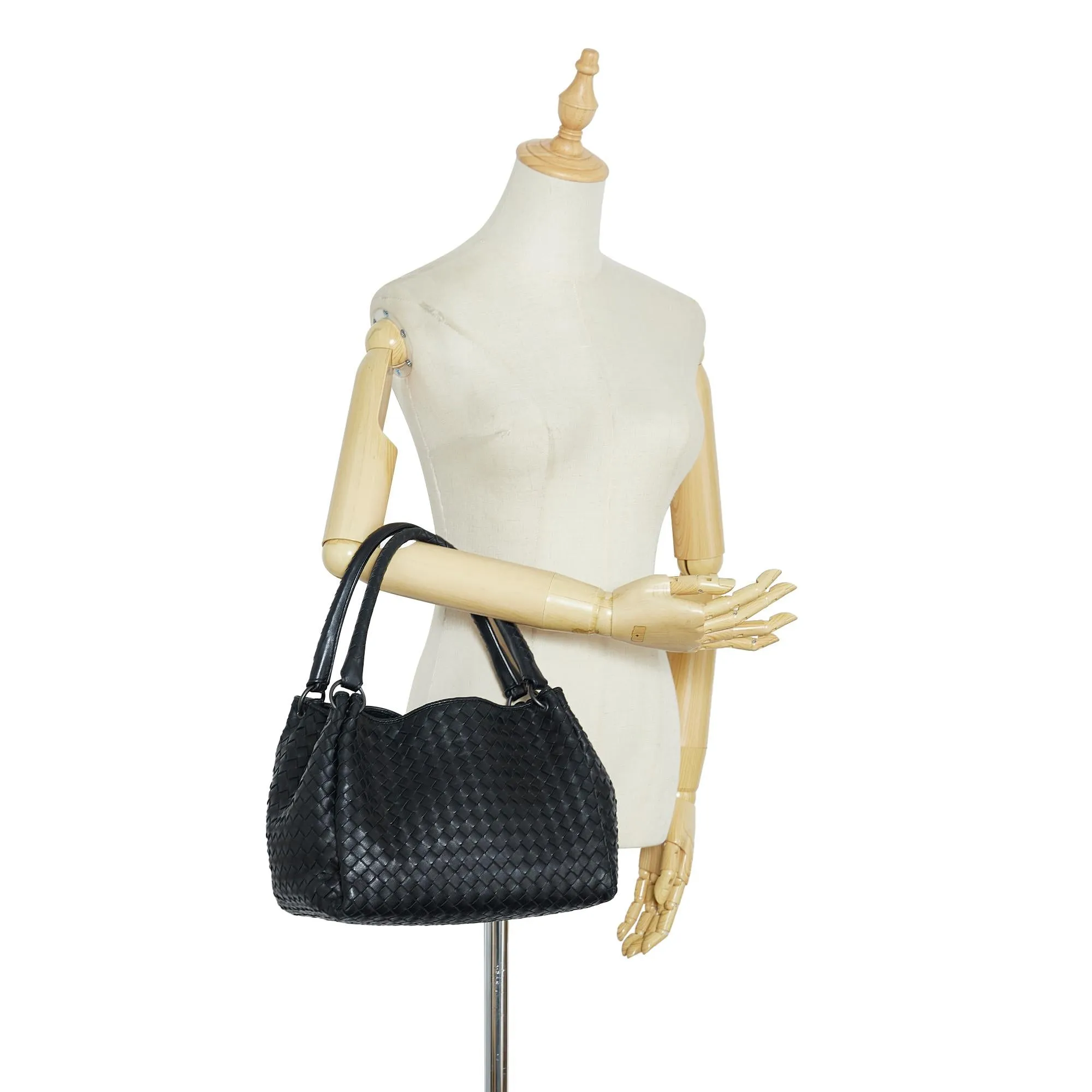 Bottega Veneta Intrecciato Nappa Parachute Tote Bag (SHG-wffmEl)