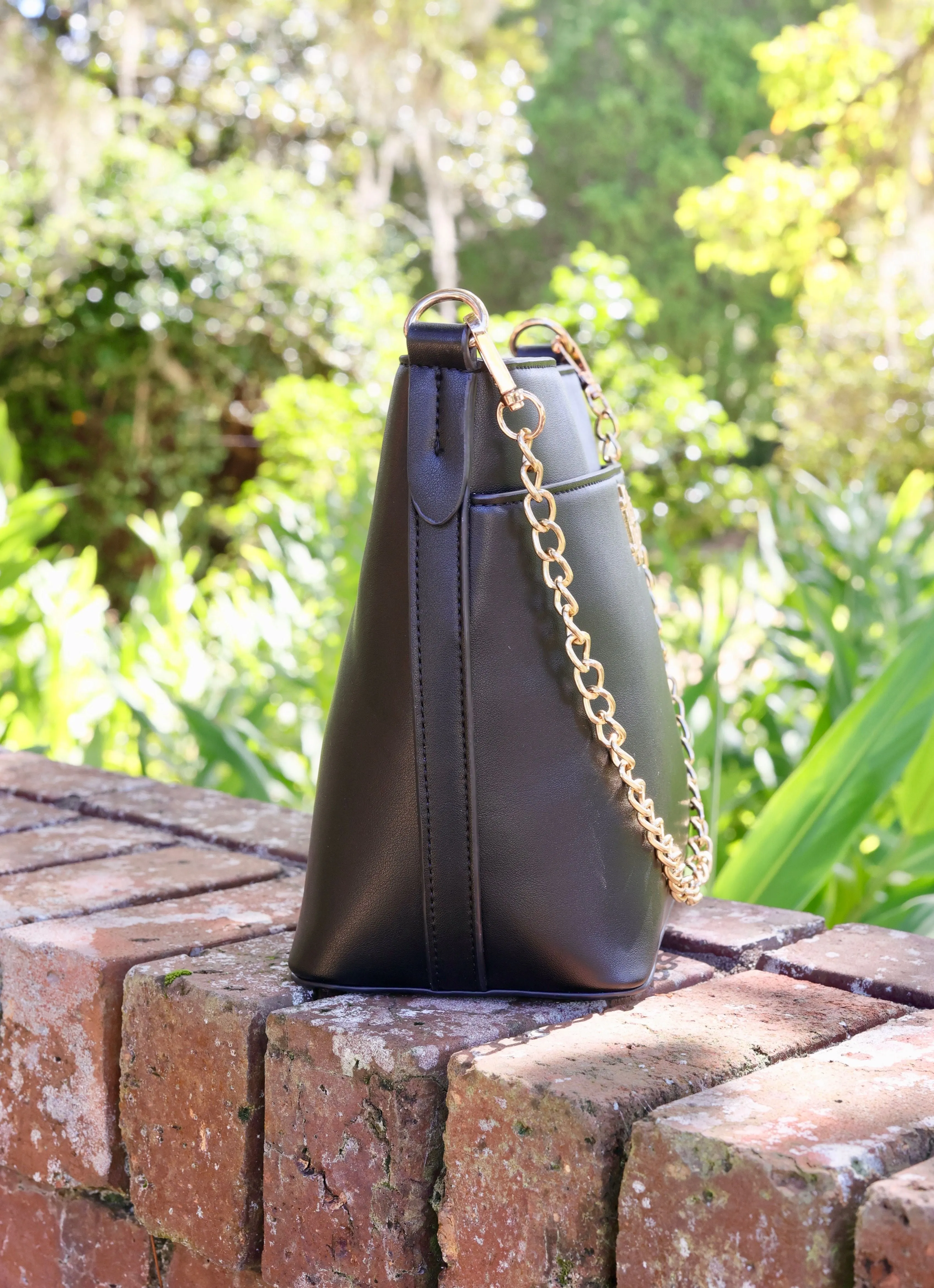 Brielle Bucket Bag Black