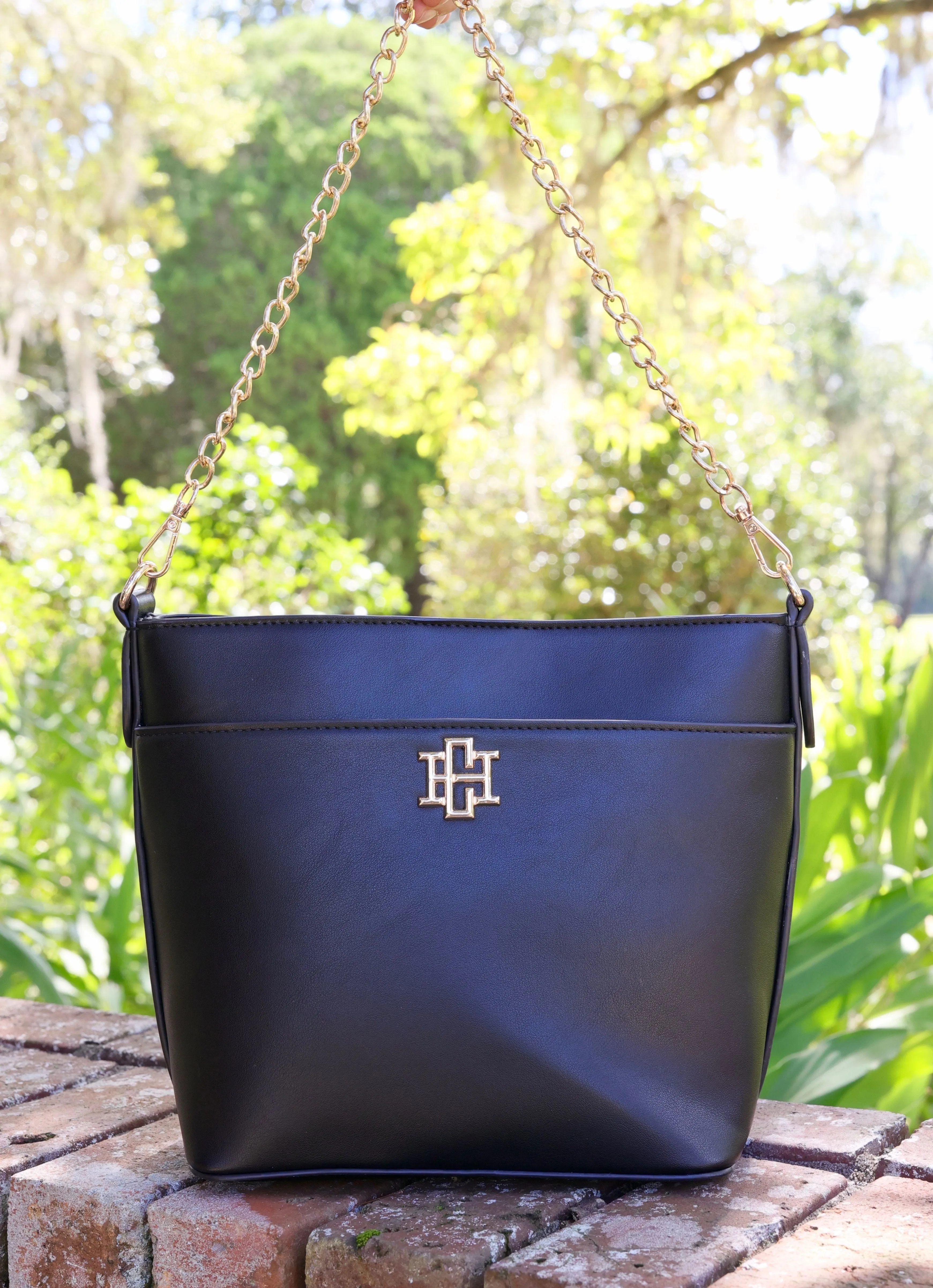 Brielle Bucket Bag Black