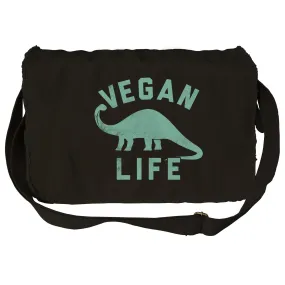 Brontosaurus Vegan Life Messenger Bag