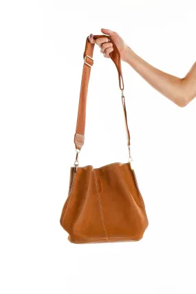 Brown Bucket Bag