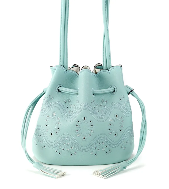 Bucket Crossbody Bag Turquoise