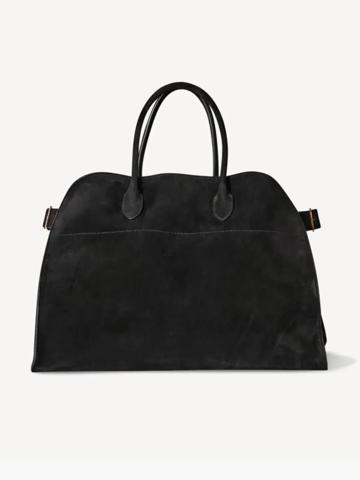 Bucket Type Cowhide Leather Hand Bag