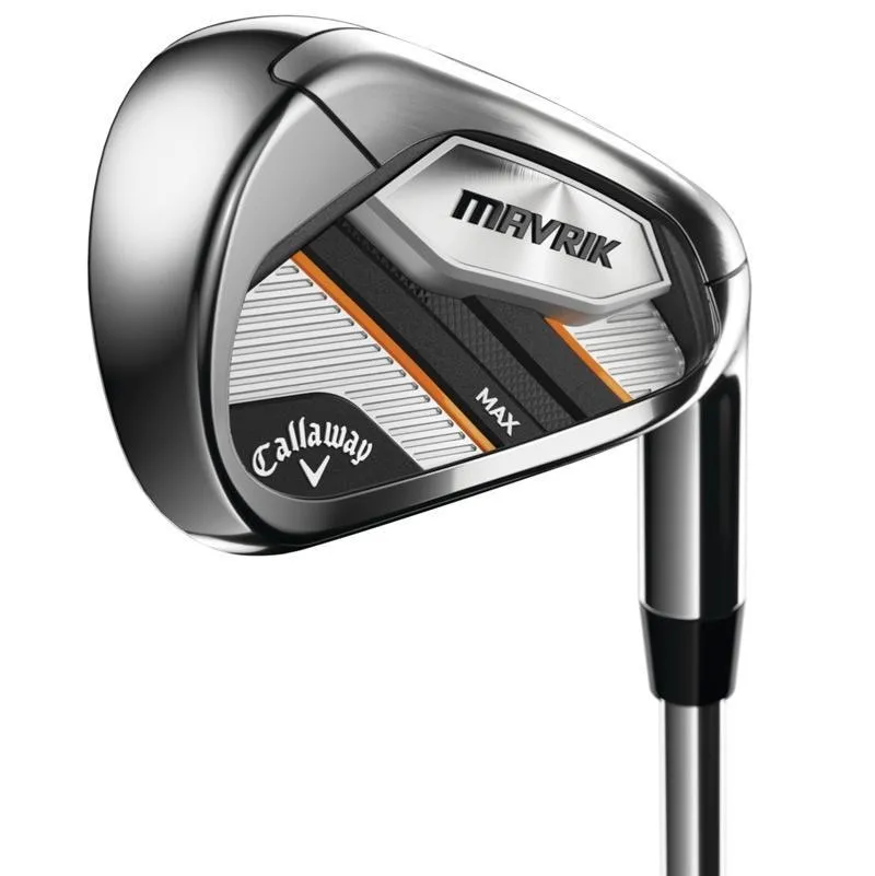 Callaway Mens Mavrik Max RH 5-PW Irons Steel Regular