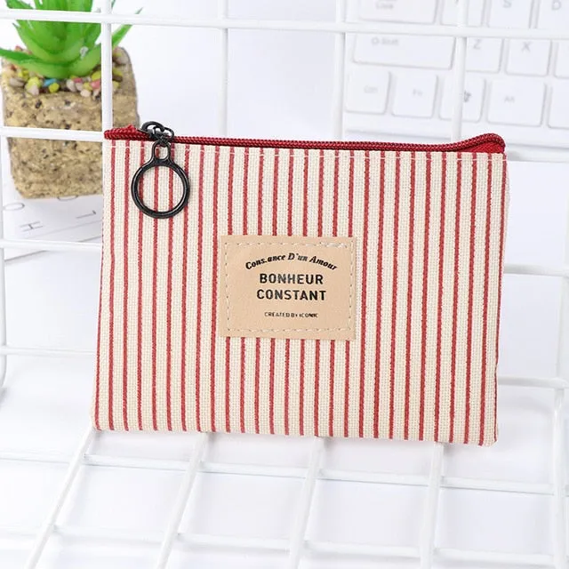 Canvas Purse Card