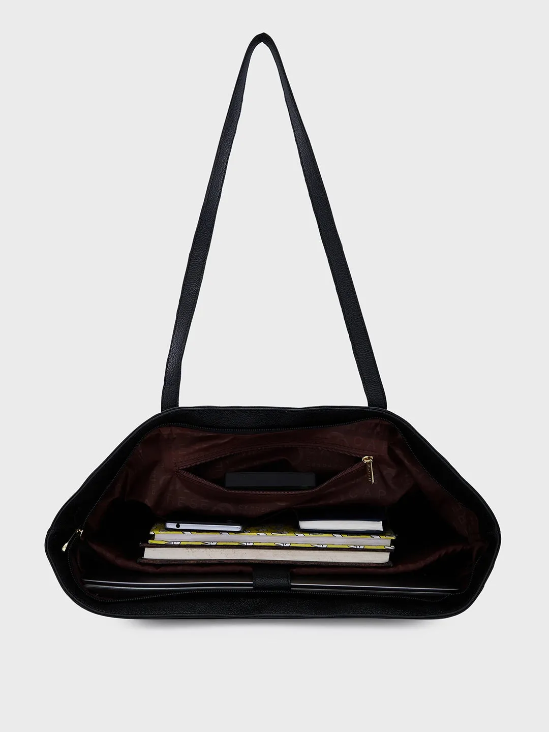 Caprese Amayra Laptop Tote Large Black