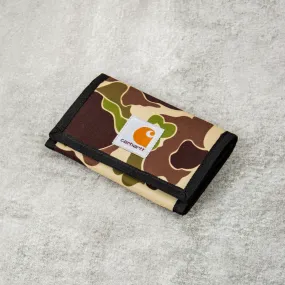 Carhartt WIP Alec Wallet - Camo Duck Green