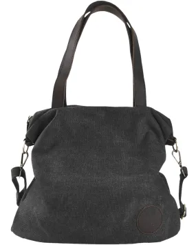 Charcoal Crossbody Satchel