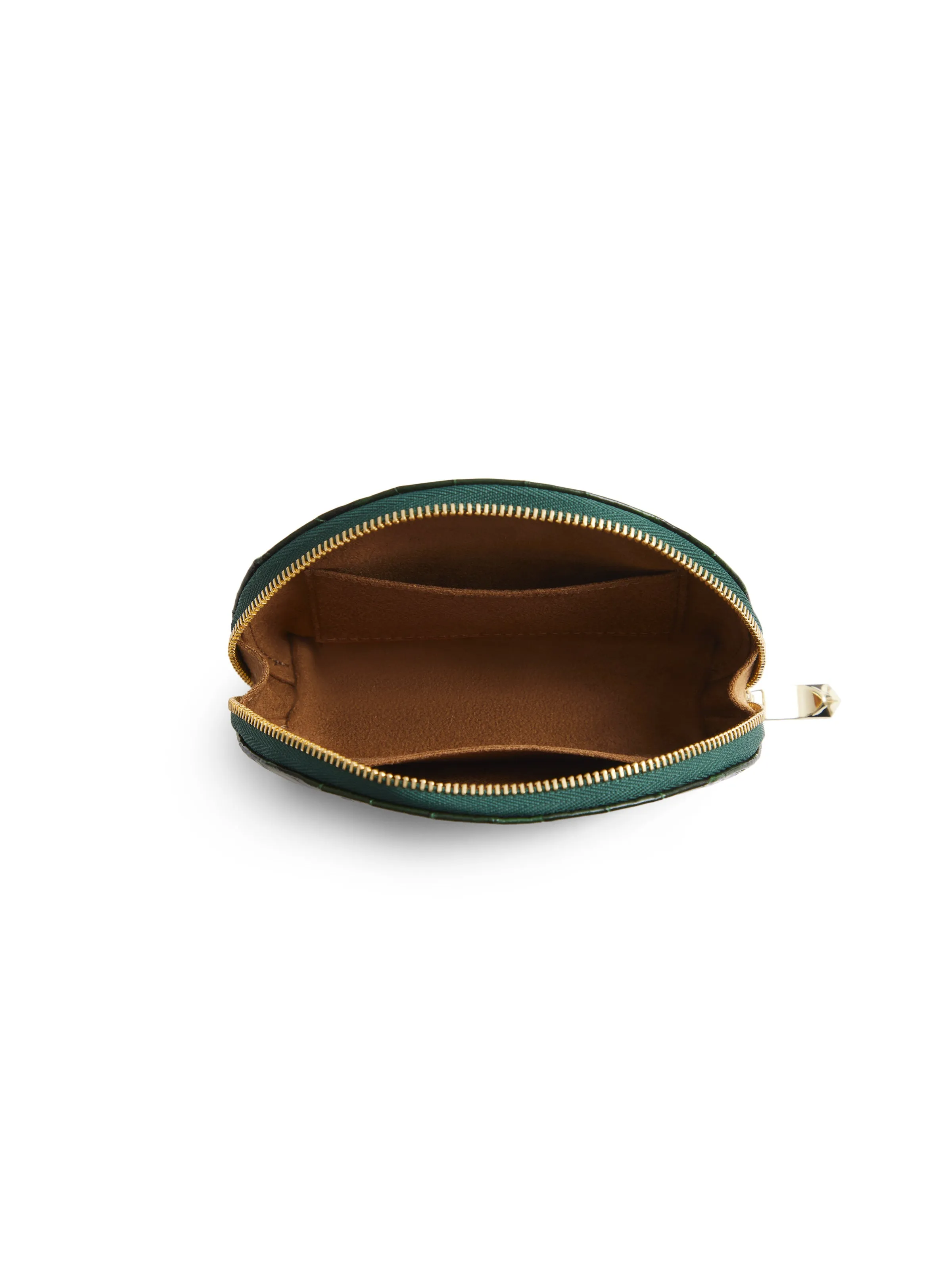 Chiltern Coin Purse - Emerald Green Croc Print (Limited Edition)