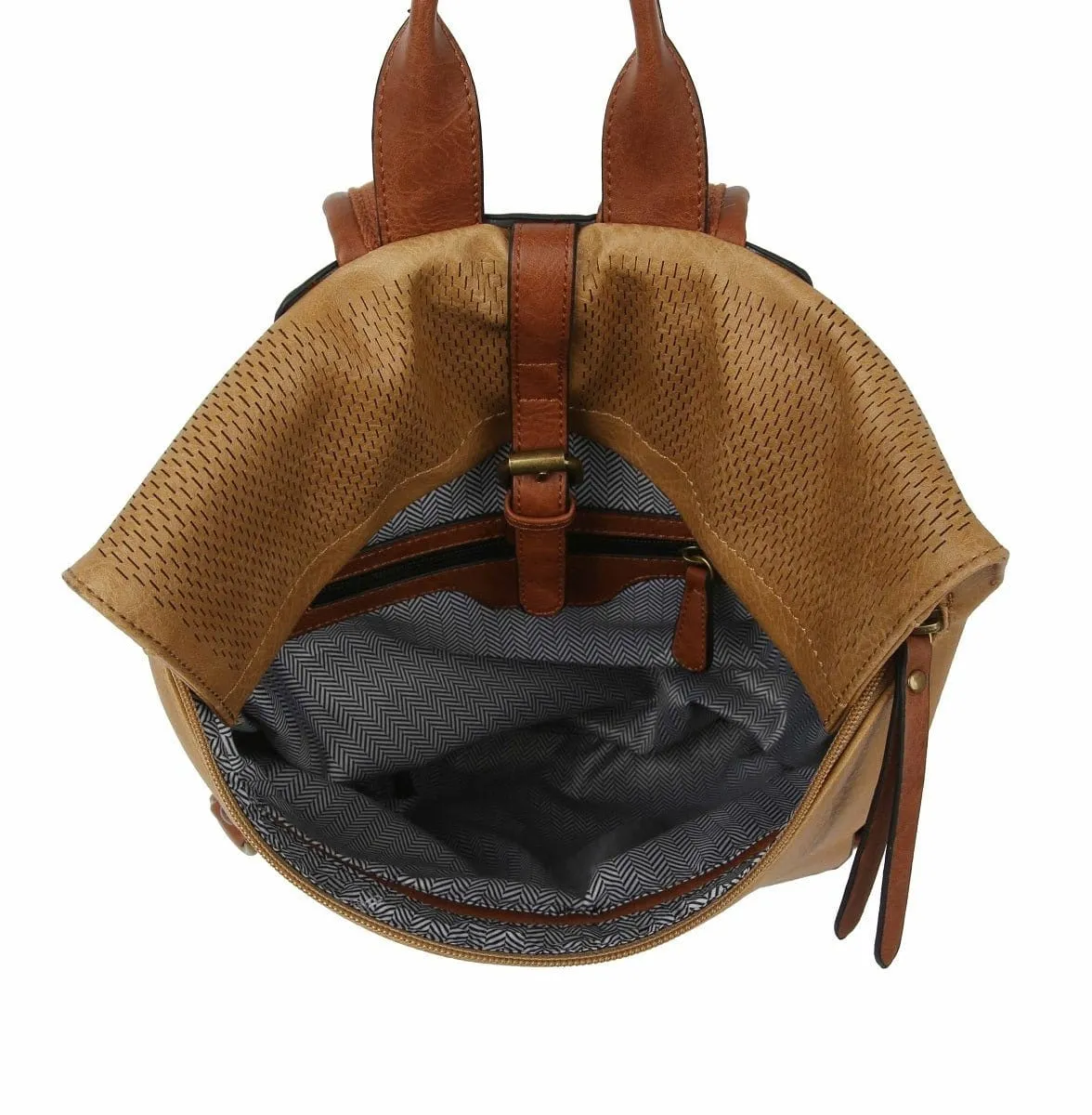 CJF080-1 Laser Cut Flap Backpack