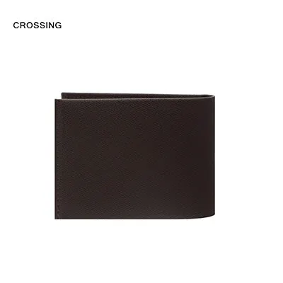 Crossing Elite Slim Leather Wallet With Coin Pocket [5 Card Slots] RFID