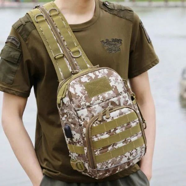 Daypack Outdoor Military Shoulder Bag Sports Climbing Cool Backpack MCBLTS56